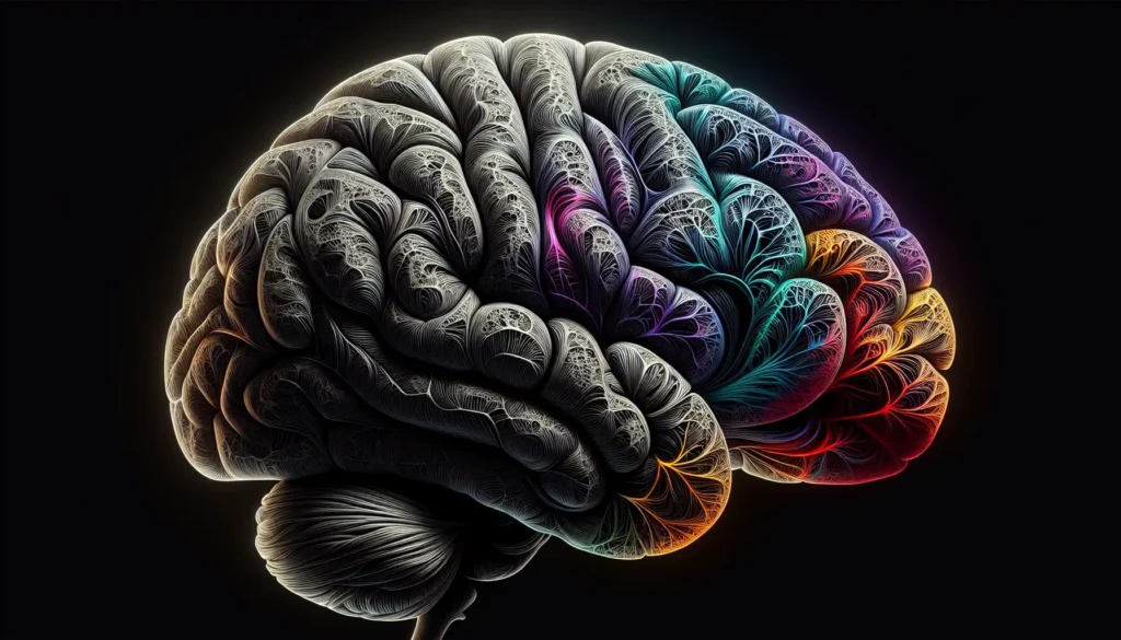 Brain with Highlighted Areas Related to Drug Addiction | Recreate Ohio