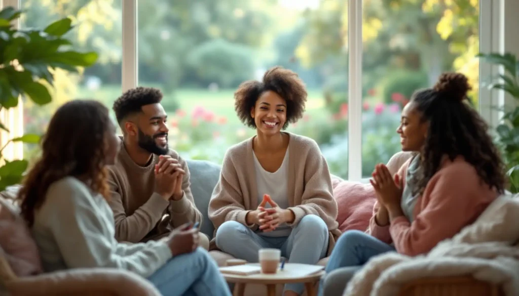 Group Participating in Aftercare Support Activities | Recreate Ohio