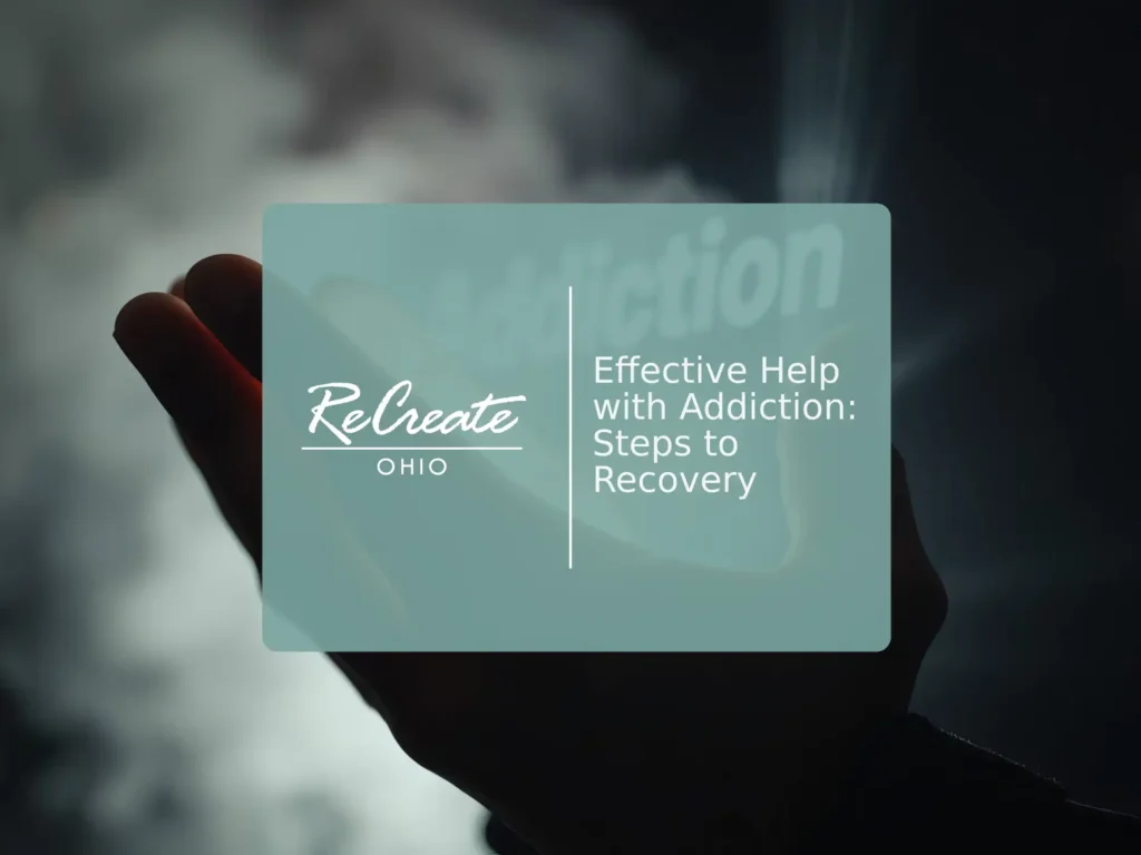 Finding Help With Addiction | Recreate Ohio