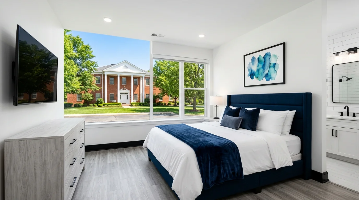 Our Peaceful Treatment Grounds Surrounded by Trees in Gahanna, Ohio | Recreate Behavioral Health of Ohio